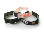Wristband with safety buckle